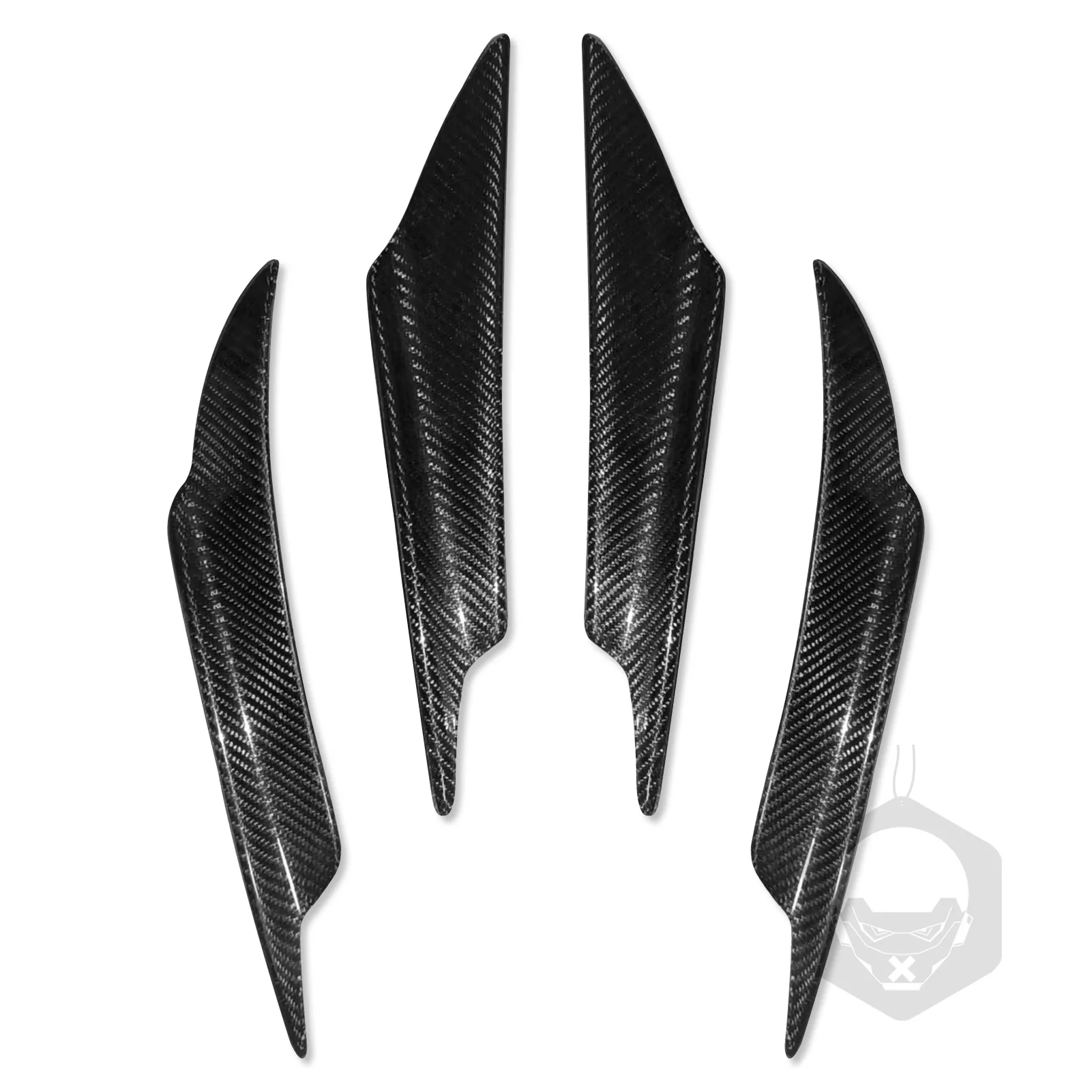 

For All Models Universal Carbon Fiber Front Bar Big Wind Knife Spoiler Car Exterior Modification Accessories