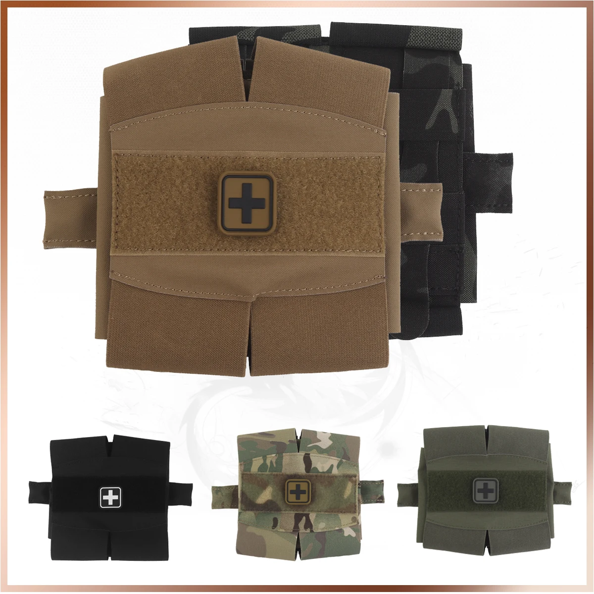 

FDANDAO Micro Trauma Tactical First Aid Kits Arge Storage Rapid Deploy Pouch Outdoor Hunting Emergency Camping Tool Molle Pouch