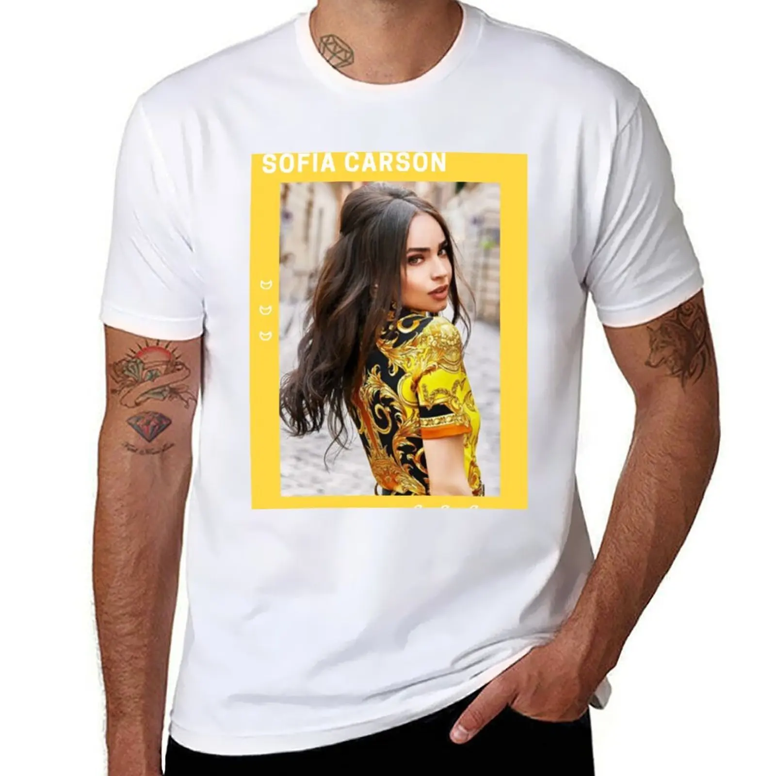 

Sofia Carson T-Shirt t shirt custom print man t shirt designer T-Shirt