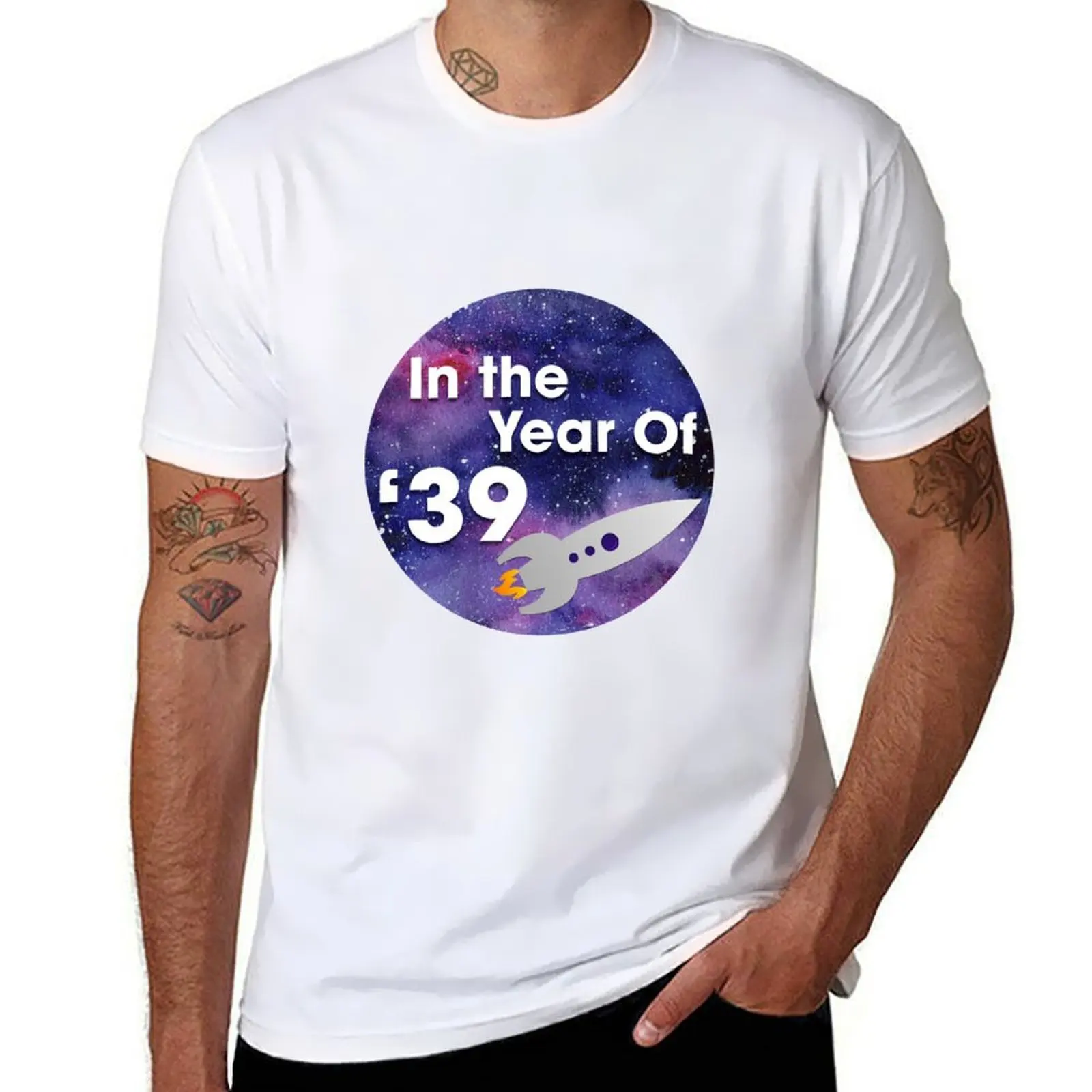 

In The Year of '39 ~ Galaxy Edition T-Shirt anime tshirt t shirts for man pack cotton T-Shirt