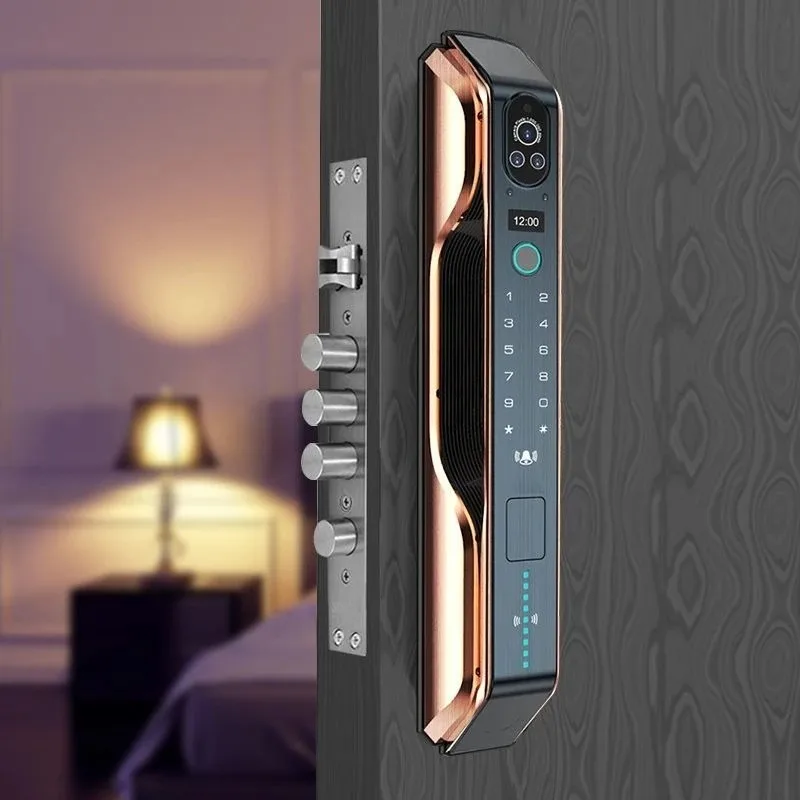 Facial recognition fingerprint lo ck, home security door password lo ck, smart electronic lo ck