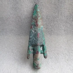 2.2x7.2 cm * / China ancient Bow and arrow head sword collection copper statue