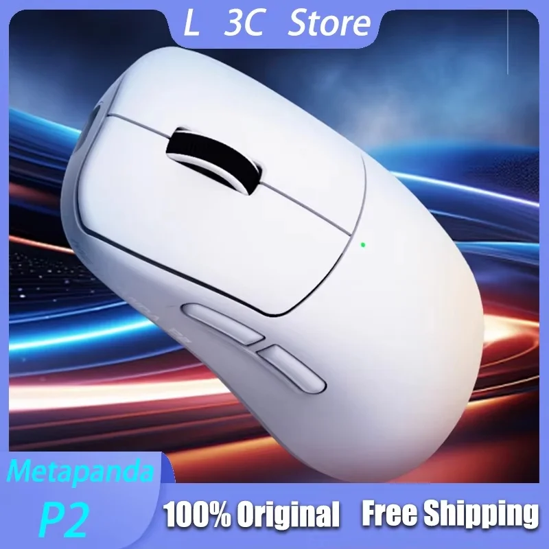 

Metapanda P2 Wireless Gaming Mouse Triple-mode 2.4G Lightweight 500mAh Long battery Life Gamer Mouse Customized E-sport Mice