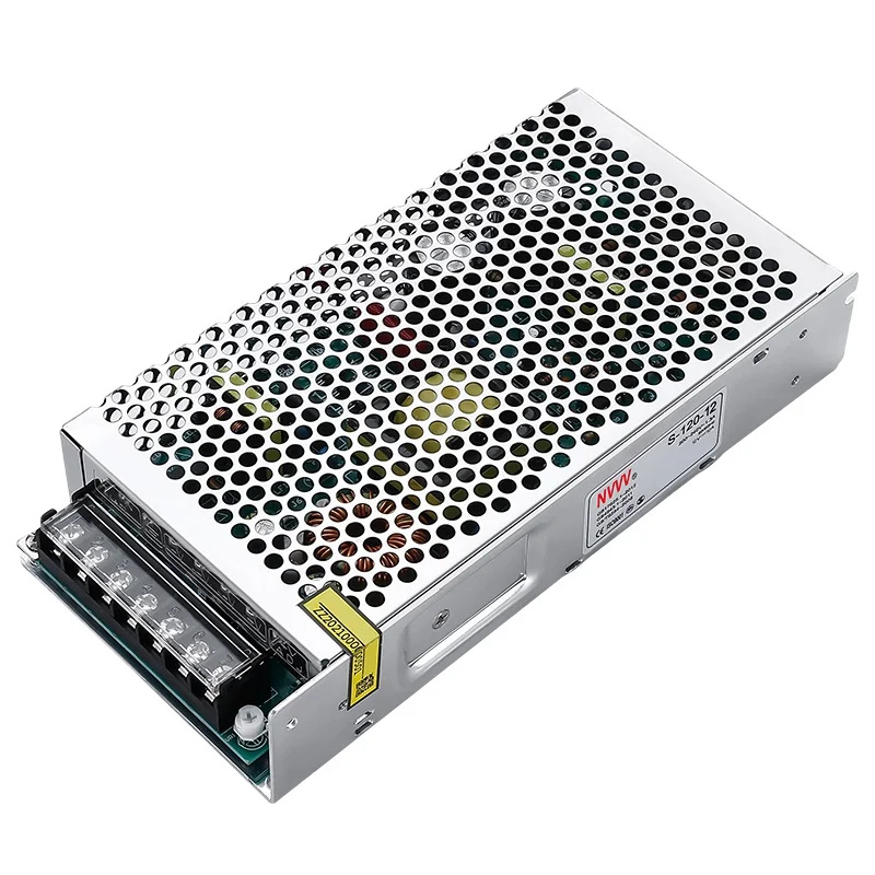 

NVVV 120W 12V 10A Transformer SMPS Industrial Power Switch Power Supply for CCTV Camera and Led Light