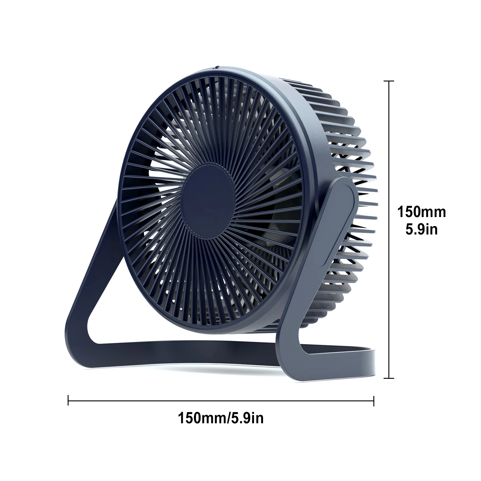 พัดลมตั้งโต๊ะ USB 360 ° แบบหมุนปรับได้พัดลมระบายความร้อนแบบพกพาพัดลมระบายความร้อนเงียบฤดูร้อนอากาศเย็นสำหรับสำนักงานบ้านกลางแจ้ง
