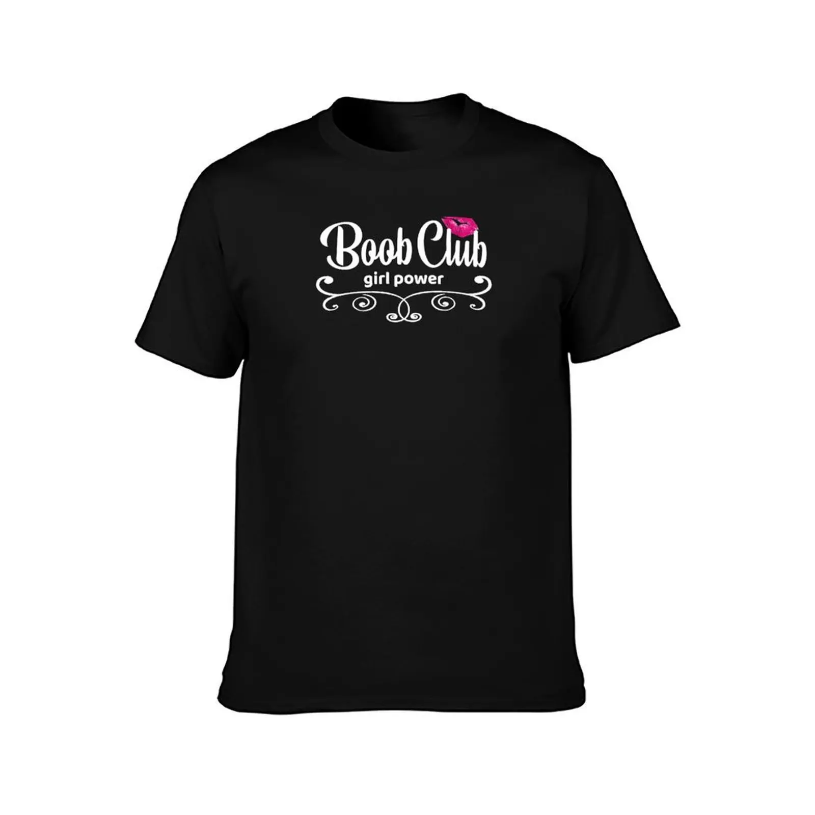 Girl Power, Boob Club For strong Sexy Women T-Shirt, Summer Casual Cotton Tee, Oversized Streetwear Tops, Vintage Graphic Print