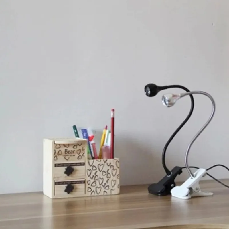

Светодиодная лампа с металлическим зажимом, креативная USB-лампа с металлическим шлангом и глазком, прикроватная лампа для чтения в спальне