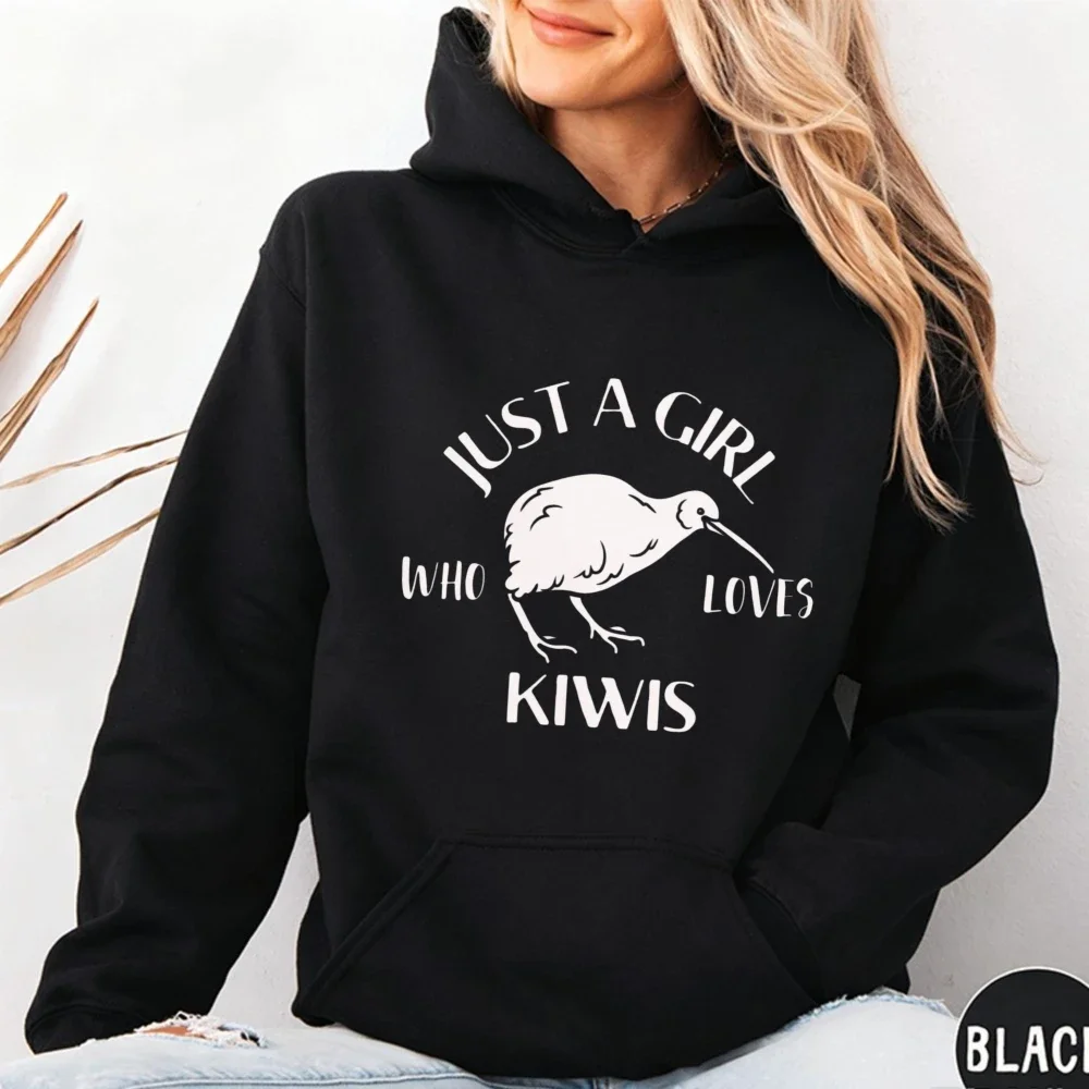Kiwi Bird Sweatshirt New Zealand Kiwi Pullovers Animal Autumn Shirt New Zealand Gift Bird Watching Hoodies Kiwi Bird Sweatshirt
