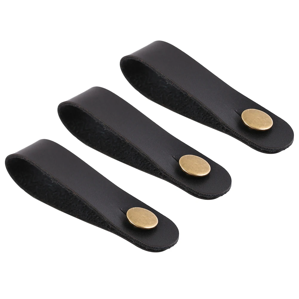 

3 Pcs Headstock Neckband Bass Acoustic Strip Guitars Strap Holder Ukulele Button