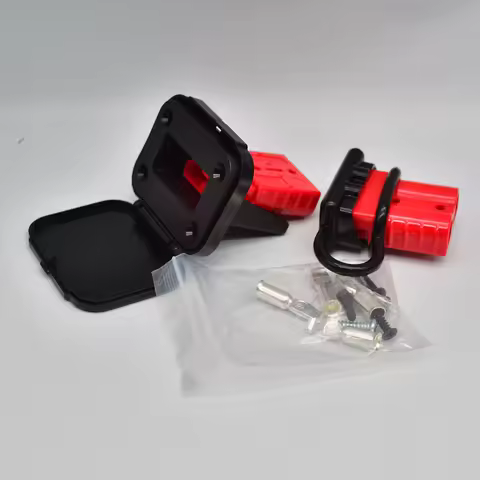 2PCS 50A Battery Quick Connect Disconnect Connector 6 to 12 Gauge Battery Cable Connector Quick Disconnect Battery 2PCS