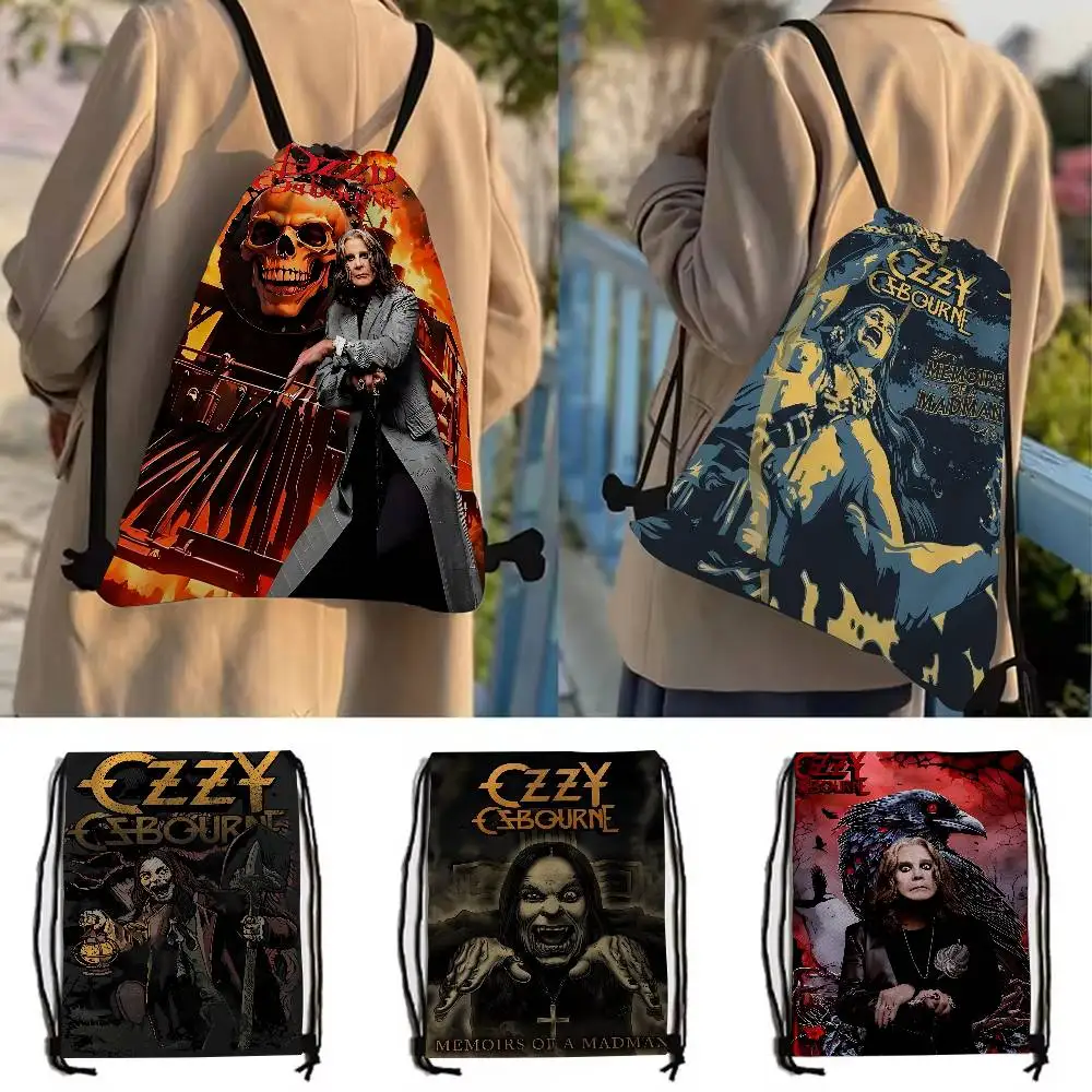 

Heavy Metal Band Rock Ozzy Osbourne Band детский шнурок с принтом для сумки для покупок футбольный спортивный рюкзак для хранения в тренажерном зале рюкзак для йоги