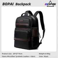 BOPAI 15.6 inch Oxford Cloth Backpack Men's Business Multifunctional Laptop USB Charging Bag Large Capacity Designer Backpack