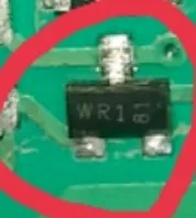 WR1 SOT23 BZX84-B5V1 31020