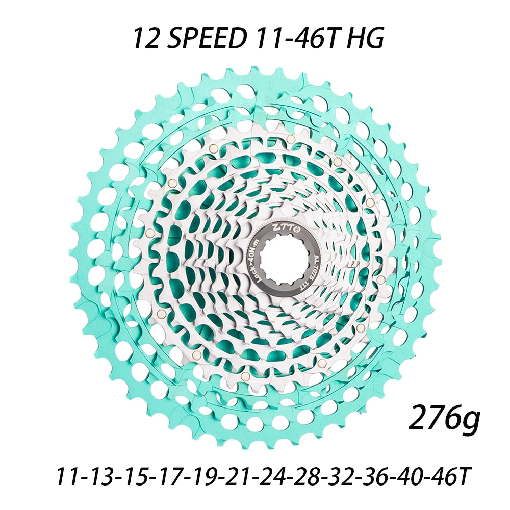 ZTTO 超軽量 カセットスプロケット 12S 11-30t シマノフリーボディ