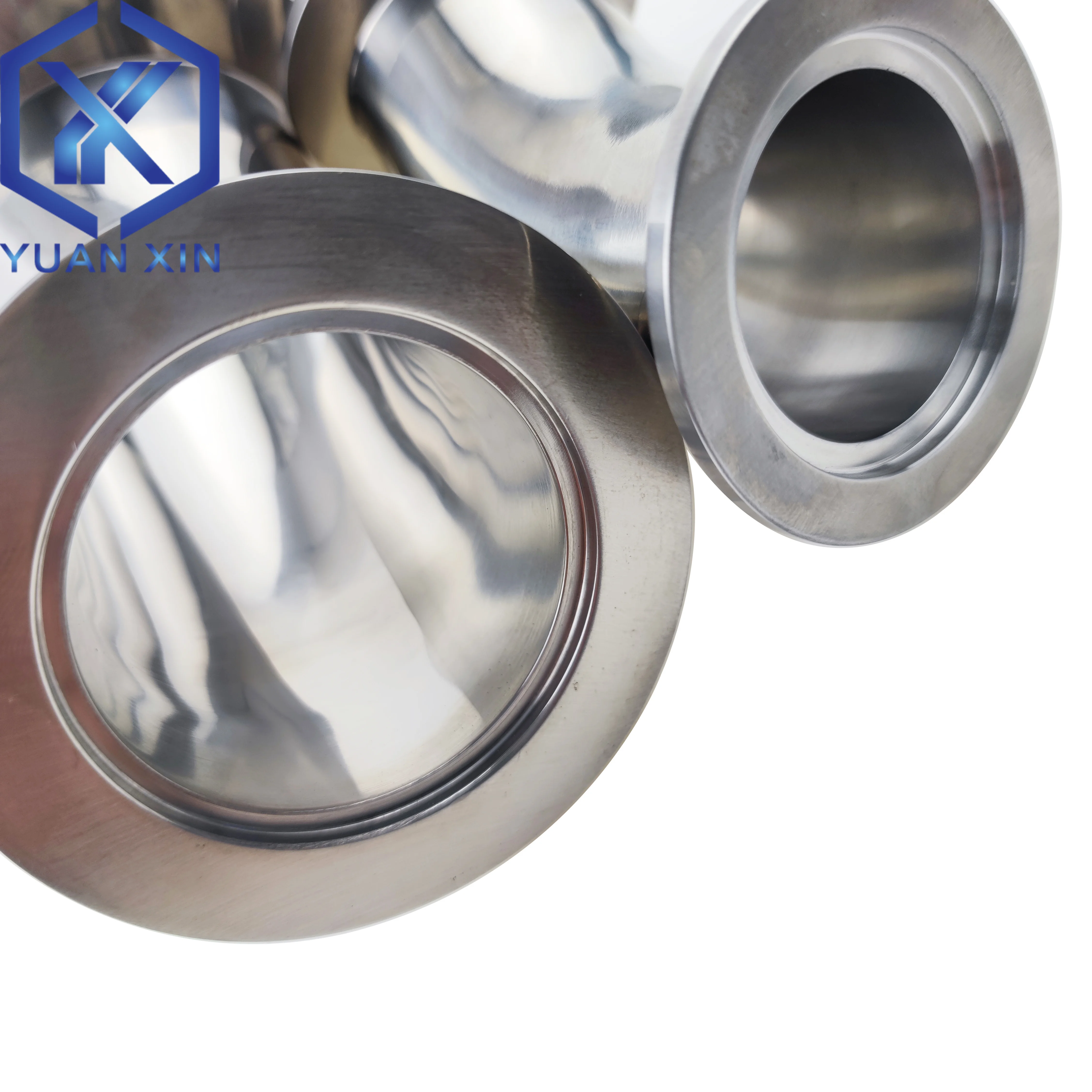 KF Vacuum Elbow 45 Degree Elbow KF16 KF25 KF40 KF50 Vacuum Pipe Fittings 304 Stainless Steel Elbow NW