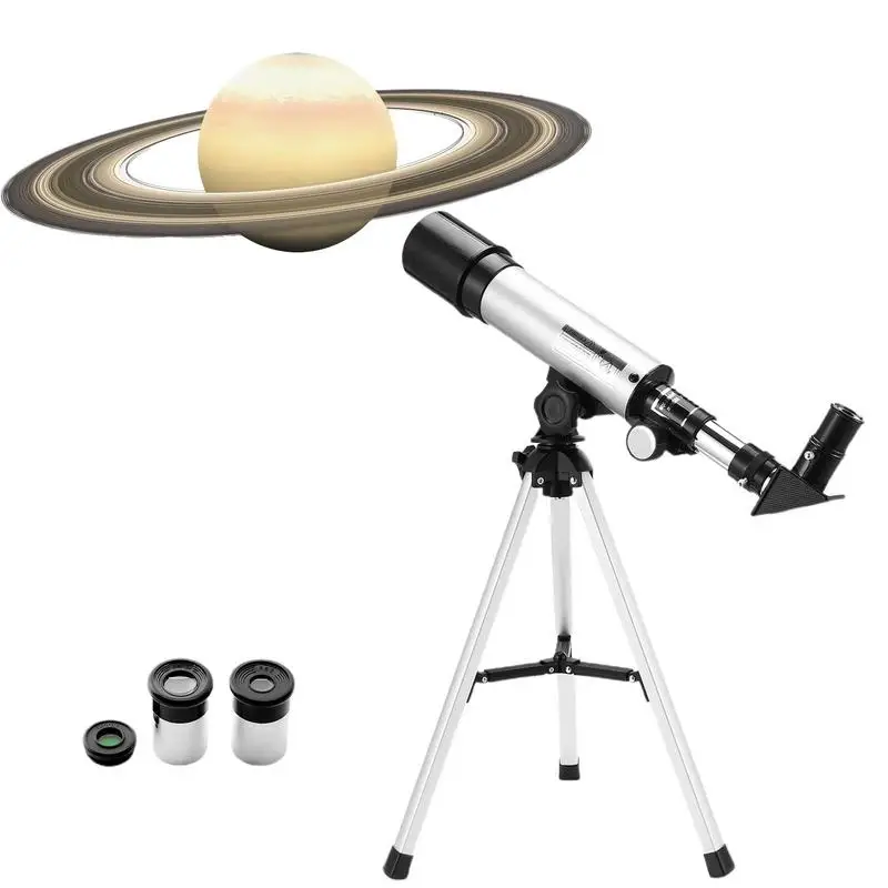 Imagem -03 - Telescópio Astronômico Profissional de Longo Alcance Monocular para Várias Cenas com Finderscope para Crianças 18x 27x 60x 90x