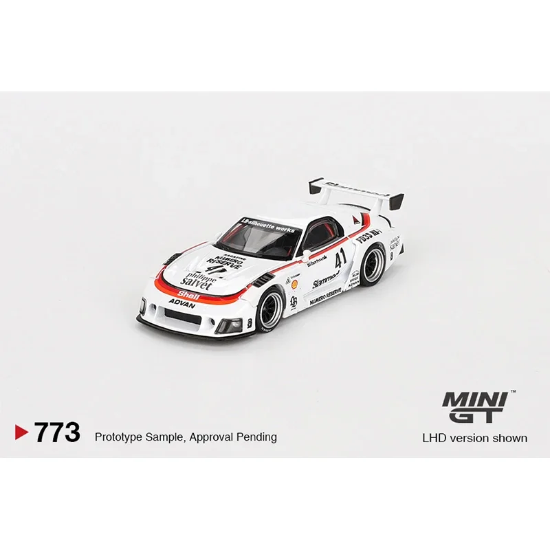 ミニチュアミニチュアコレクション,ミニチュアランチャー,773 1:64 lbwk rx7 lb,スーパーシルエット,番号41,ダイキャスト