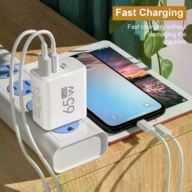 65W GaN Quick Wall Charger EU