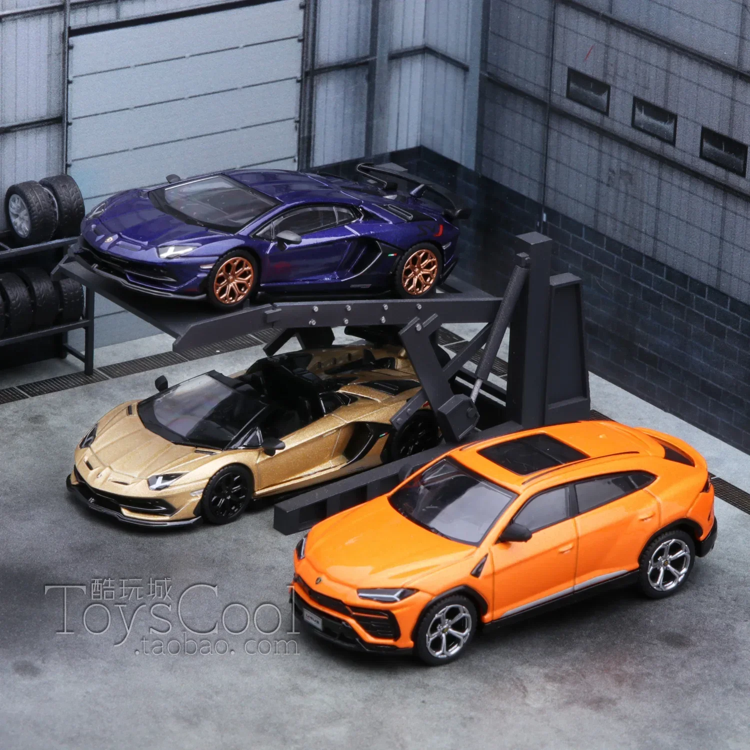 TAKARA TOMY MINI GT JKM  1:64 LBWORKS Lamborghini Aventador Limited   MGT Alloy Car Model Toy Racing Sports Car SUV Collectio