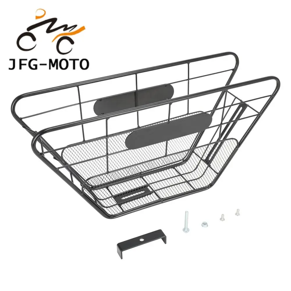 Motorcycle Accessories Middle Basket Storage Basket Durable Iron Basket Black for Super73 S2 Super73 Y1 Super73 S2 Y1