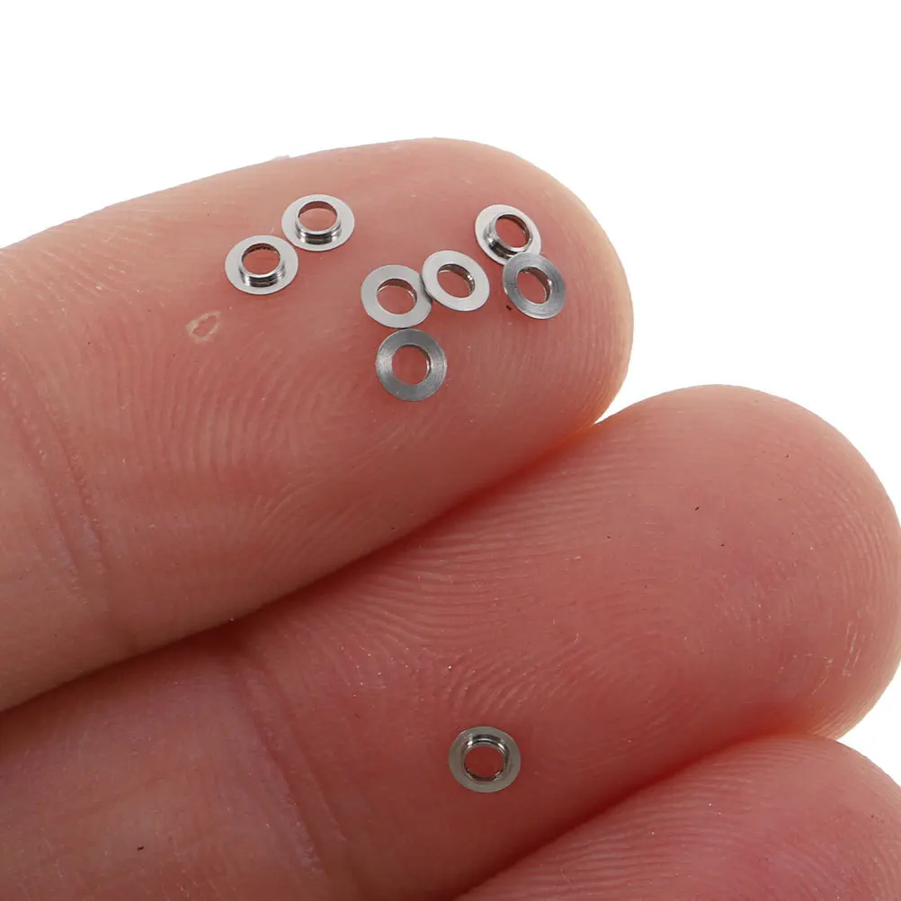 

100Pcs T-Shaped Eyeglass Pads Metal Hinge Spacers for Rimless Frames Adjustable Secure Fit Replacement Gaskets Eyeglasses Repair