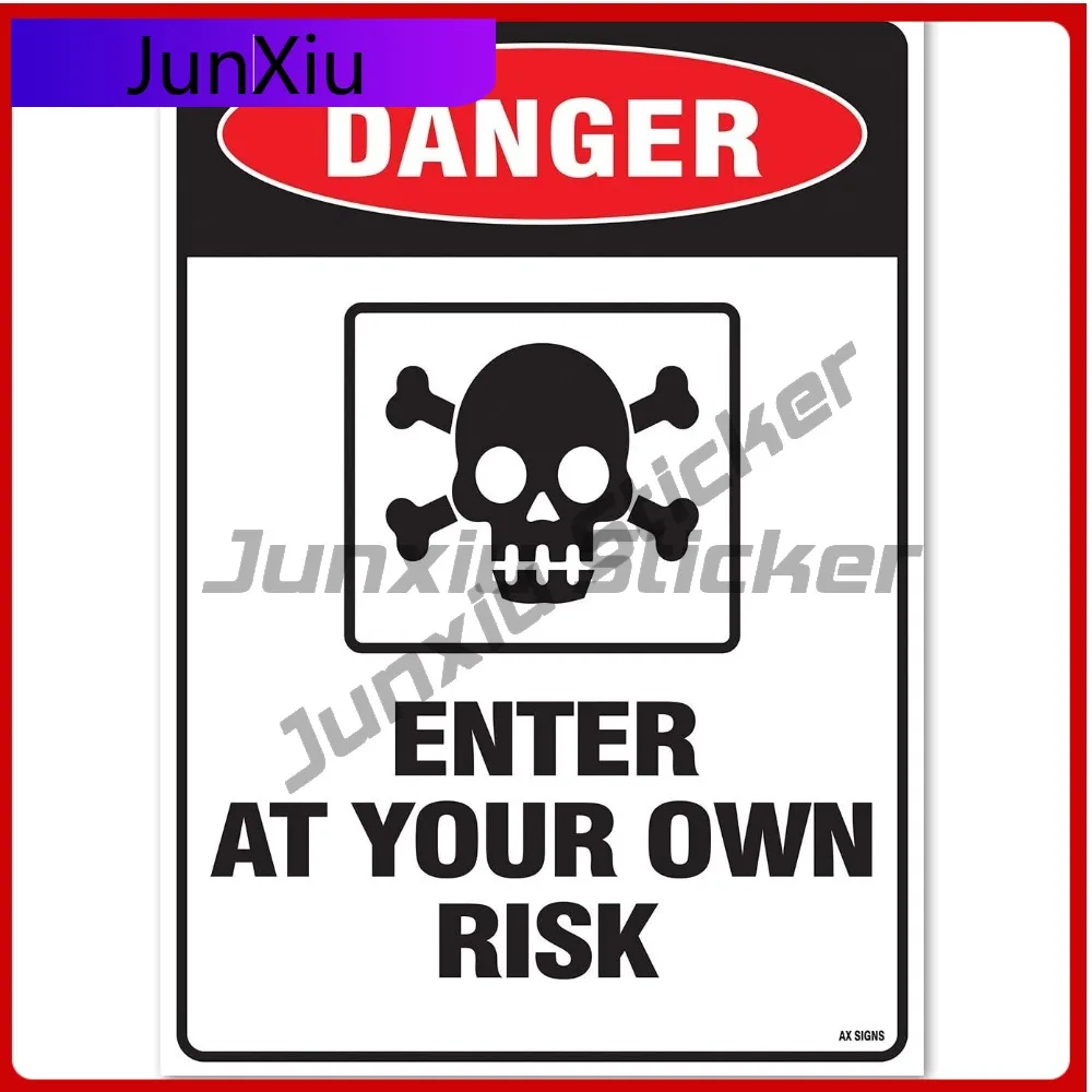 

Enter at Your Own Vintage Car Laptop Window Bumper Walls Vinyl Truck Gift Aesthetic Funny Retro Retro Cool Cool Cool