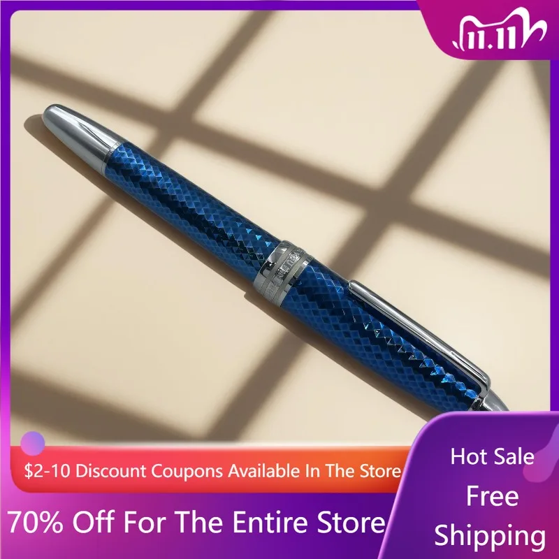 ปากกาลูกลื่นทองเหลืองลายค้อน PENCHEN หรูหรา เหมาะสำหรับผู้เริ่มต้นเรียนรู้การเขียนตัวอักษรและงานพู่กัน