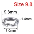 Tamaño 9.8mm 7.0x1.4