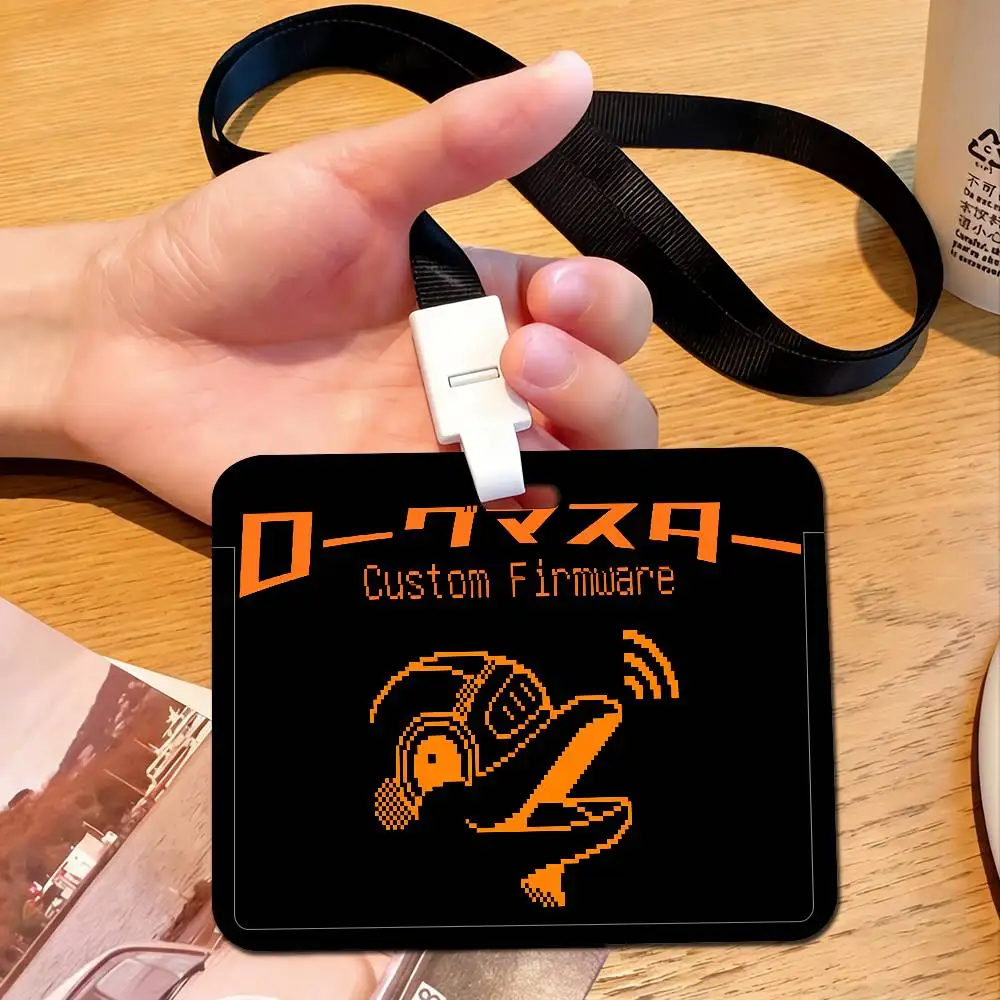 

Держатель для карт F-Flipper Zero, держатель для пропусков сотрудников компании, держатель для удостоверений личности, держатель для рабочих карт, деловые принадлежности