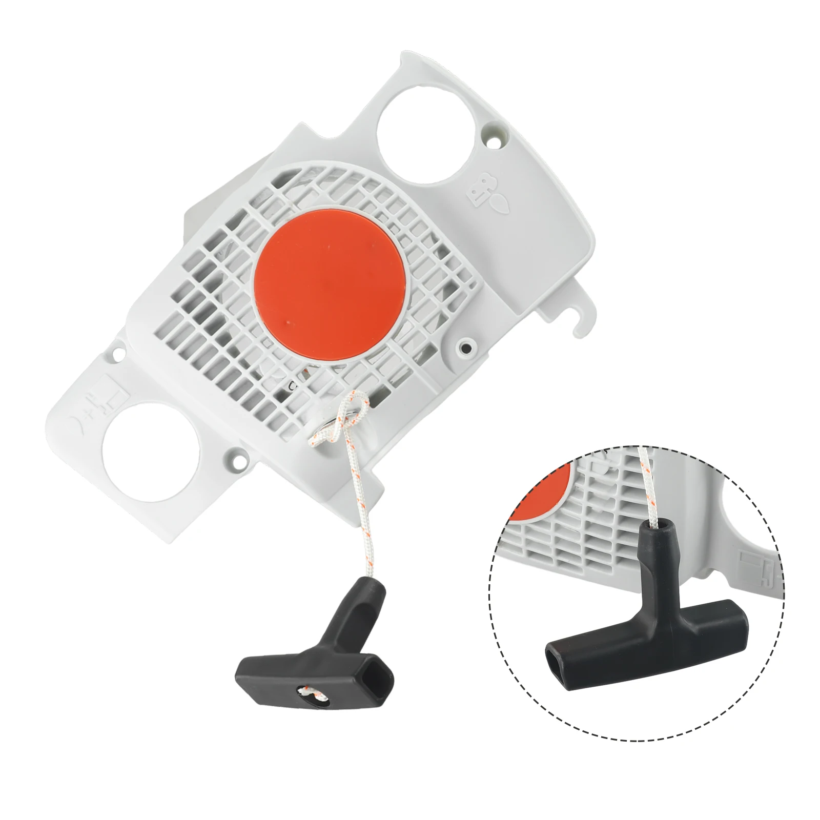 Compatible Recoil Pull Starter for Chainsaw Models MSN017 MSN018 MSM170 MSM180 MSM180C OEM Part No 1130 080 2100