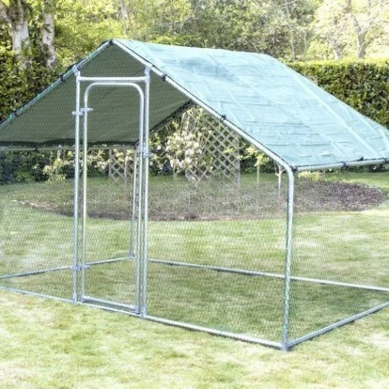 Manufacturers Wholesale Large Chicken Running Cages, Galvanized Pipes, Easy To Assemble Breeding Sheds, Chicken Cages
