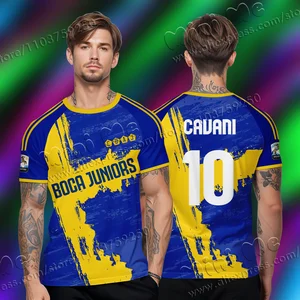 24-25 Jüngere Art der Ankunftsstil Mund Junioren Fußball Uniform Männer von Männern Jugend Jugend Erwachsene Fußballhemd 10 Hauptverkaufs -Boca -Junior -Pullover - №9