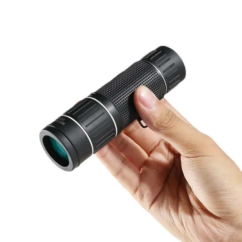 

12X30 Telescope High Power Monocular Optical Glass Lens Waterproof Low Light Night Vision Binoculars for Hunting Camping Hiking