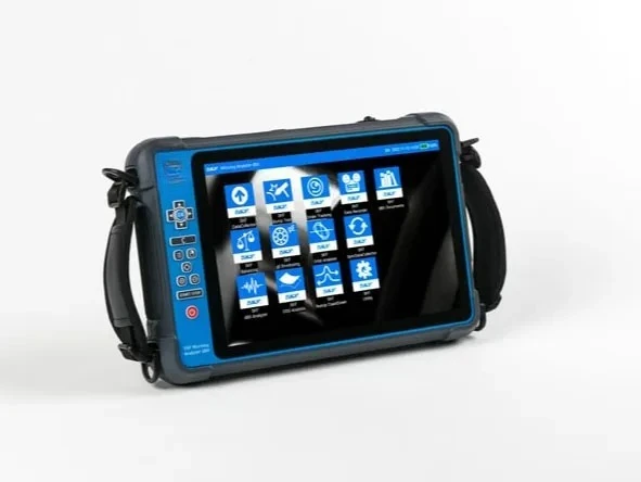 Equipment Temperature Fault gE Envelope Bearing Spindle Modal Split FFT Detector Hand-held Data Acquisition Analyzer