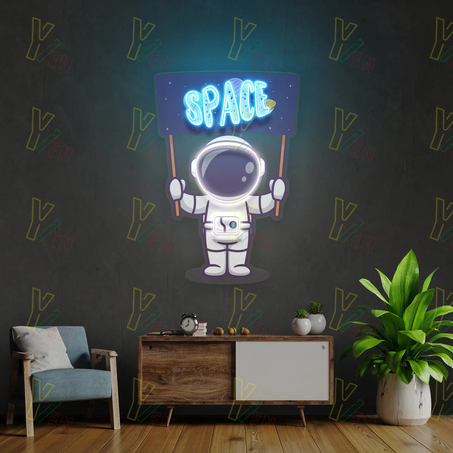 

Astronaut Hands UP Neon Sign, UV Neon Sign, Wedding Neon Sign, Custom Neon Sign, 5v Neon Sign, USB Neon Sign