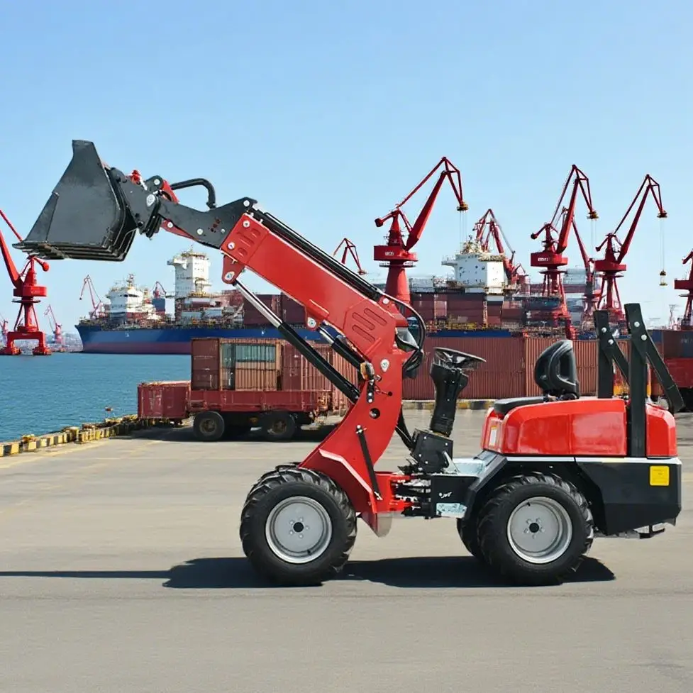 

Wheel Loader Garden Mini Loader Bucket Capacity EPA Engine 1-Year Warranty Household Wheel Loader