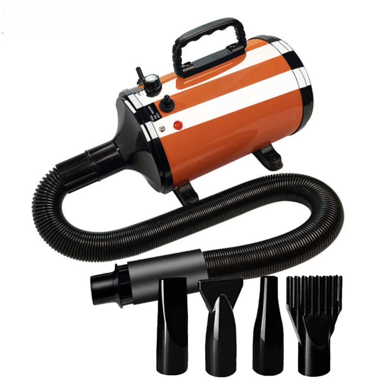 

Pet hair dryer cross-border temperature adjustable infinitely adjustable speed adjustable wind pet dryer tumble T065 U.S. Plug