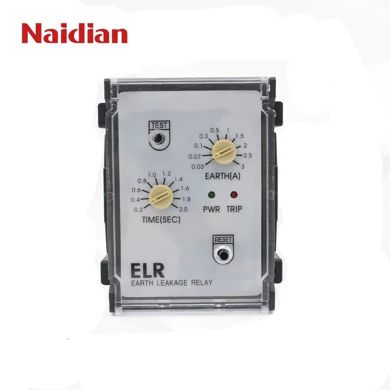 Naidian Manufacturing Smart ELR-30RM7Q Ground Overcurrent Relay Leakage Protection Relay with Zero Current Transformer