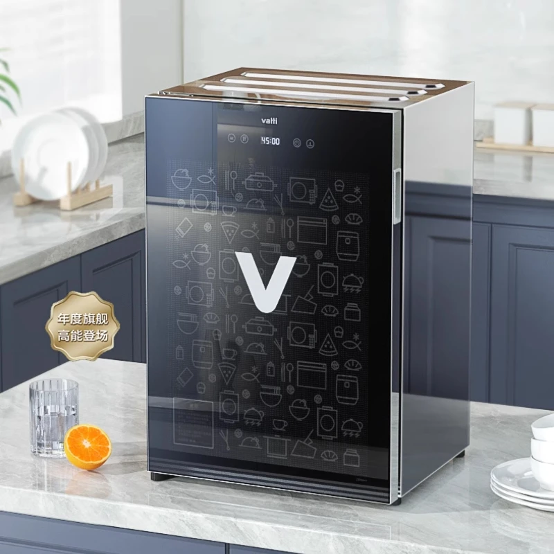 خزانة التطهير، مطبخ سطح المكتب المنزلي، خزانة التطهير العمودية ذات درجة الحرارة العالية ودرجة الحرارة المتوسطة