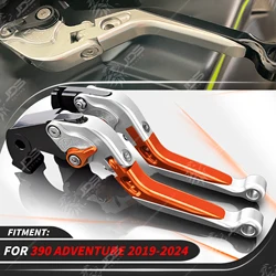 Para KTM 390 ADVENTURE 2019-Este año Juego de Manetas Freno y Embrague Abatible Extensible Regulables Maneta Leva Freno Embrague
