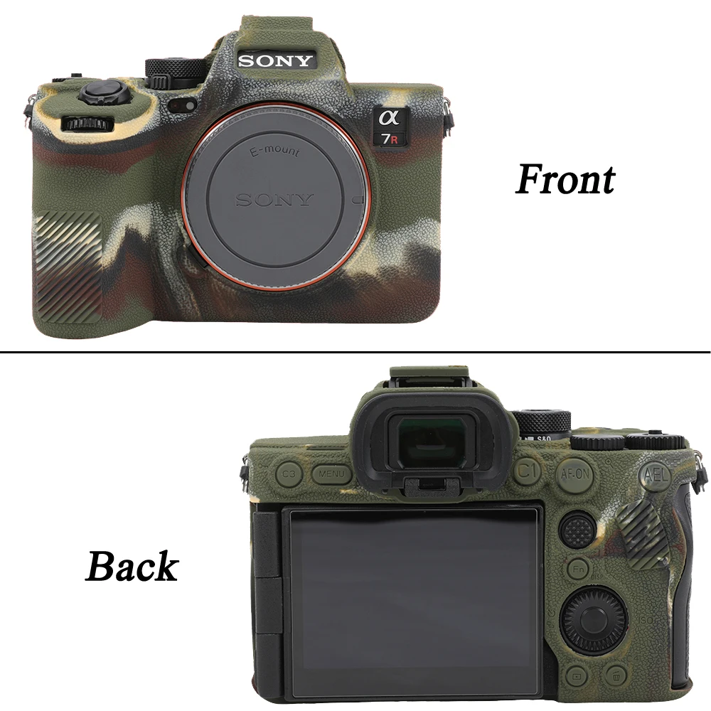 Silicone Camera Case Body Bag For Sony  A7RV A7R5 A7M5 Rubber Case Protective Cover Skin