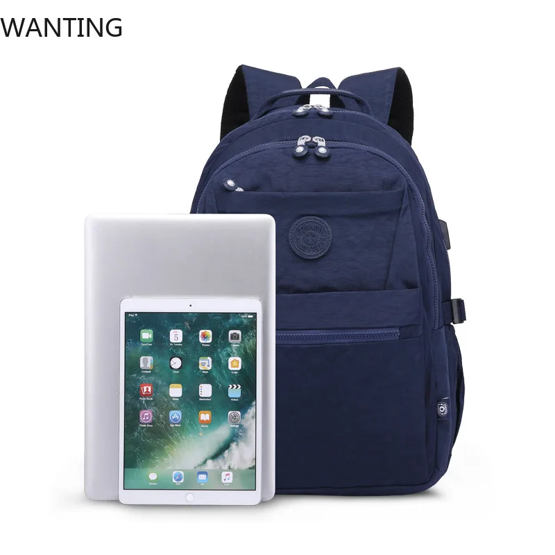 TEGAOTE バックパック女性のラップトップバッグナイロン防水 Mochila Feminina バッグパック Bolsas 旅行バック子供のための