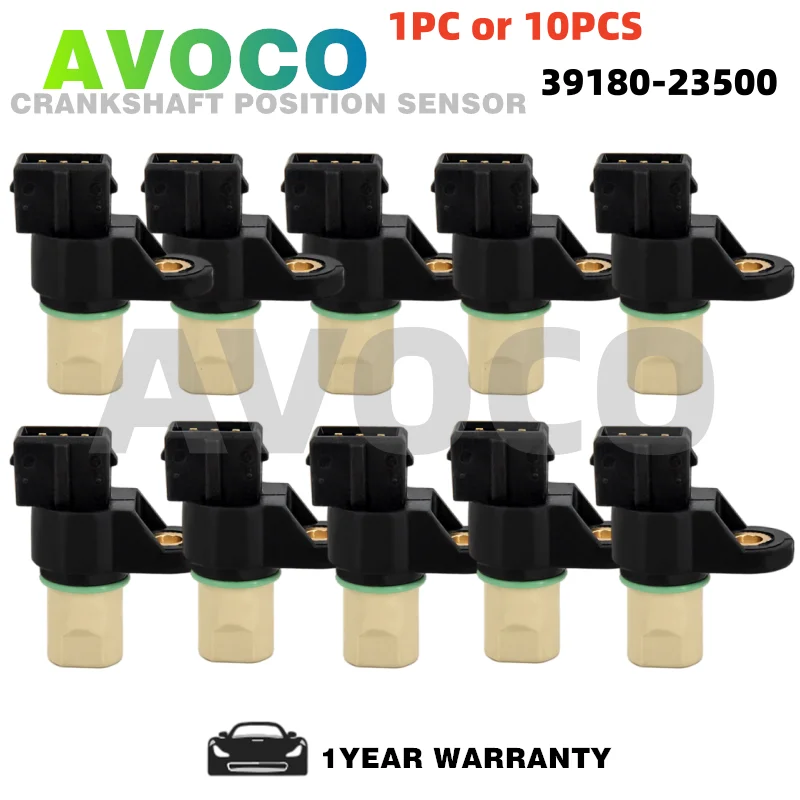 

1PCS/10PCS Camshaft Crankshaft Position Sensor For Hyundai Elantra Tucson 2.0L Kia Soul Sportage Spectra 39180-23500 39350-23500