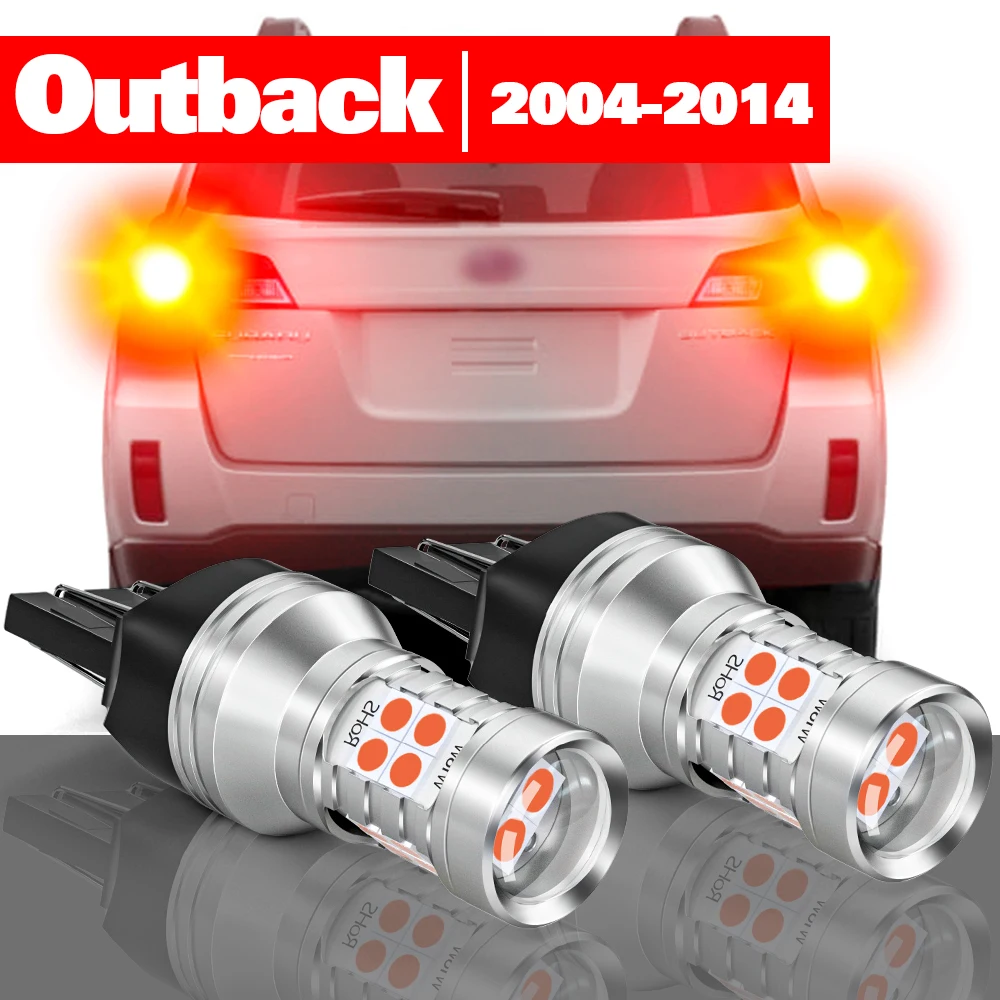 

For Subaru Outback BL BP BR 2004-2014 2pcs LED Brake Light Accessories 2005 2006 2007 2008 2009 2010 2011 2012 2013