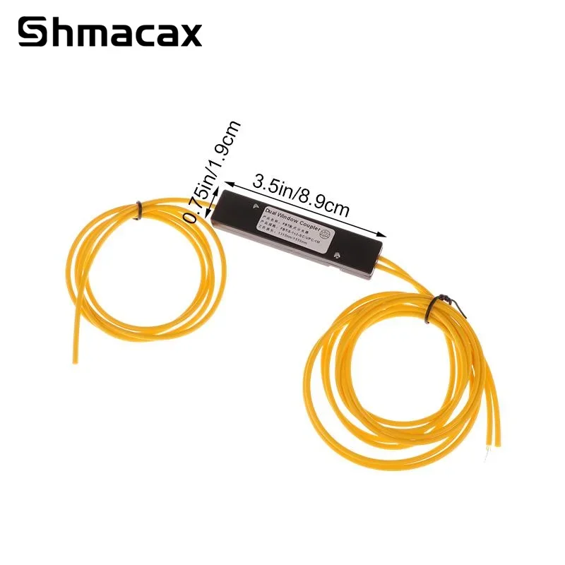 ตัวแยกสัญญาณไฟเบอร์ออปติก 1 ต่อ 2 แบบ SC FC UPC 1X2 PLC ตัวแยกไฟเบอร์ออปติกแบบ SC/UPC PCL ชนิด Taper พร้อมปลอกสายเคเบิลคอมพิวเตอร์