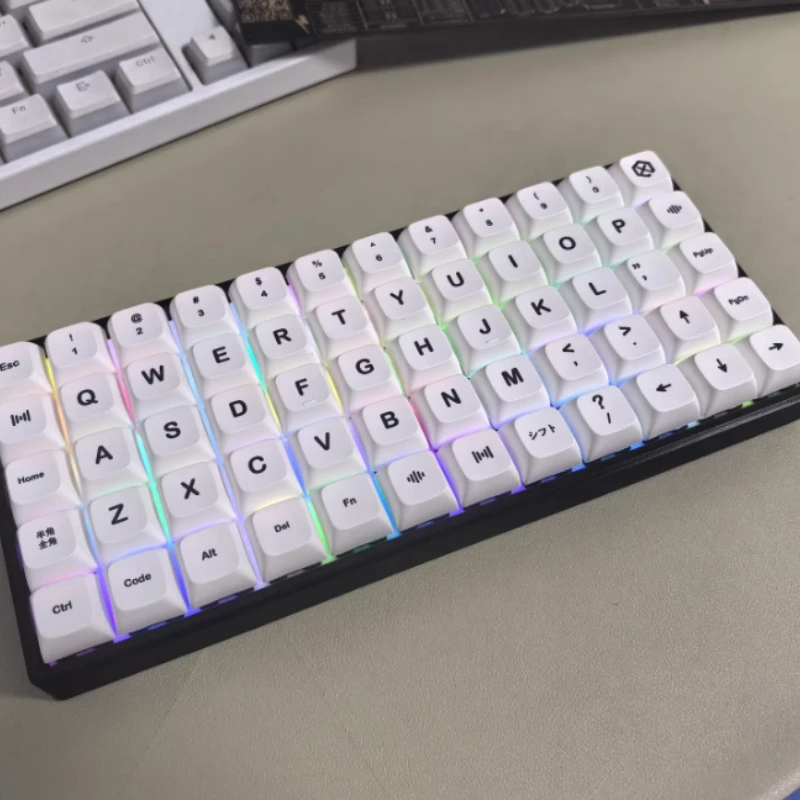Planck 50 Tri-mode Keyboard Compact Layout Customized Hot Swap 2.4G Wireless VIA 50% in-line Keyboard Gaming Mechanical Keyboard