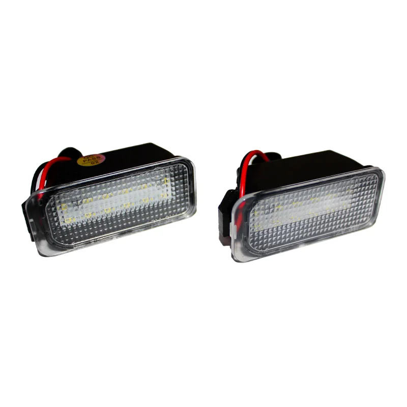 2PCS LED License Plate Light For Ford Focus 2 MK2 3 Mondeo 4 5 Fiesta 6 7 Kuga S-MAX No Error Backlight Number Plate light Lamps view 4