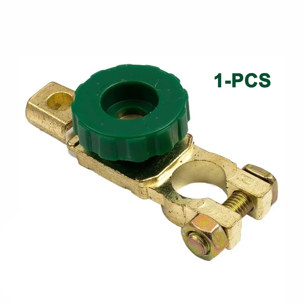 Twist Knob Battery Disconnect Switch for 6V 24V Automotive Systems Designed for Quick Terminal Connection and Reliable Isolation