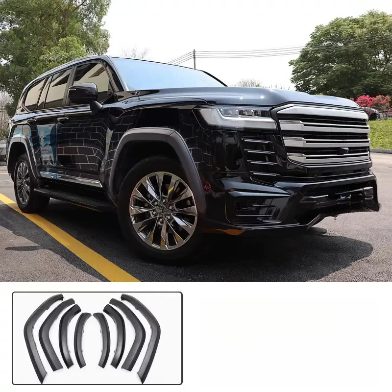 Wheel Eyebrow Arch Fender Flares Mudguard Protector Exterior Auto Accessories For LC300 2022-2025