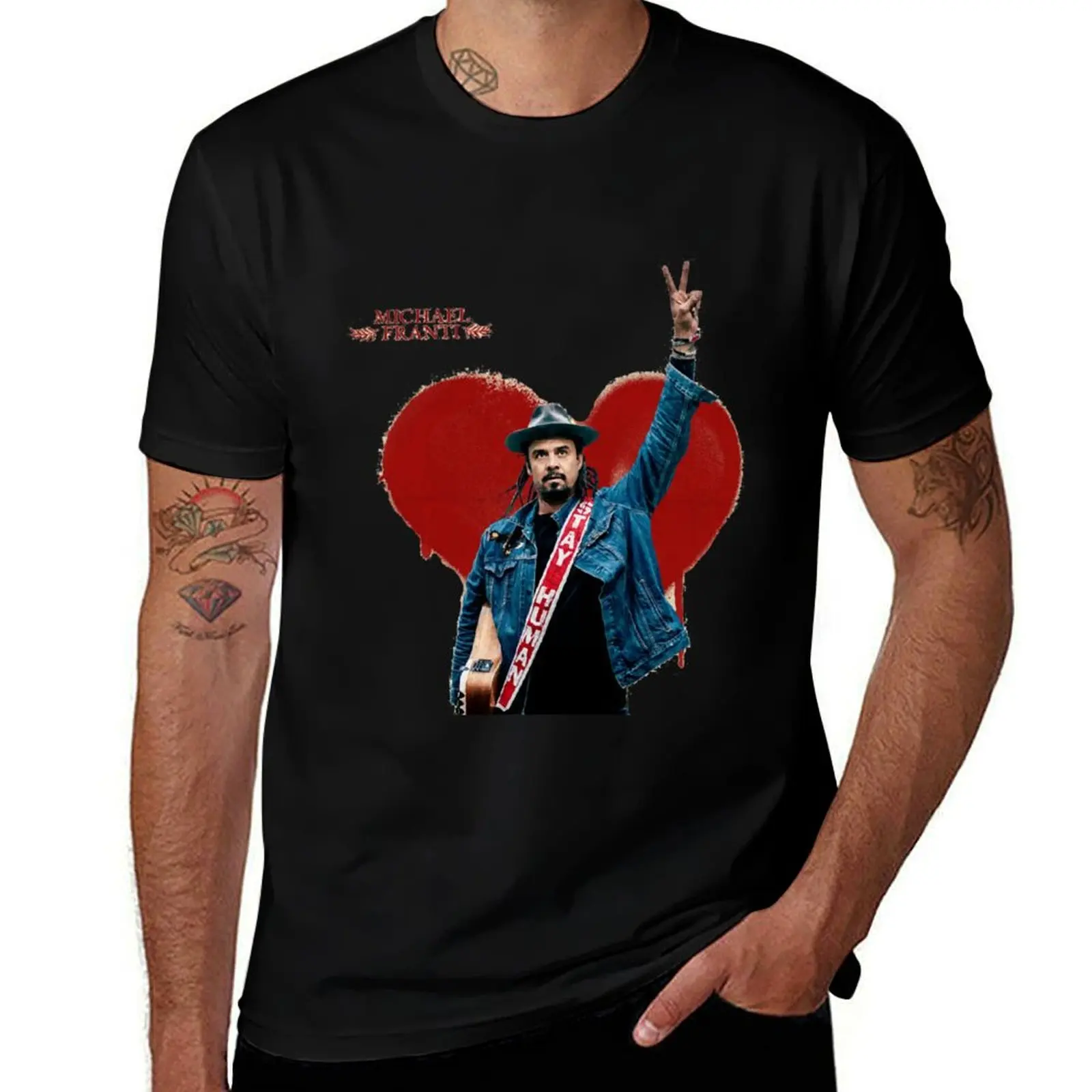 Michael Franti and Spearhead T-Shirt man t shirt luxury t shirts with prints T-Shirt